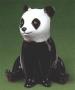 Panda sedící